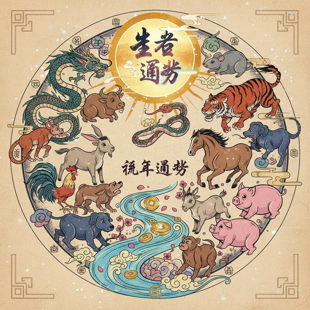 流年運勢 - 生肖運勢