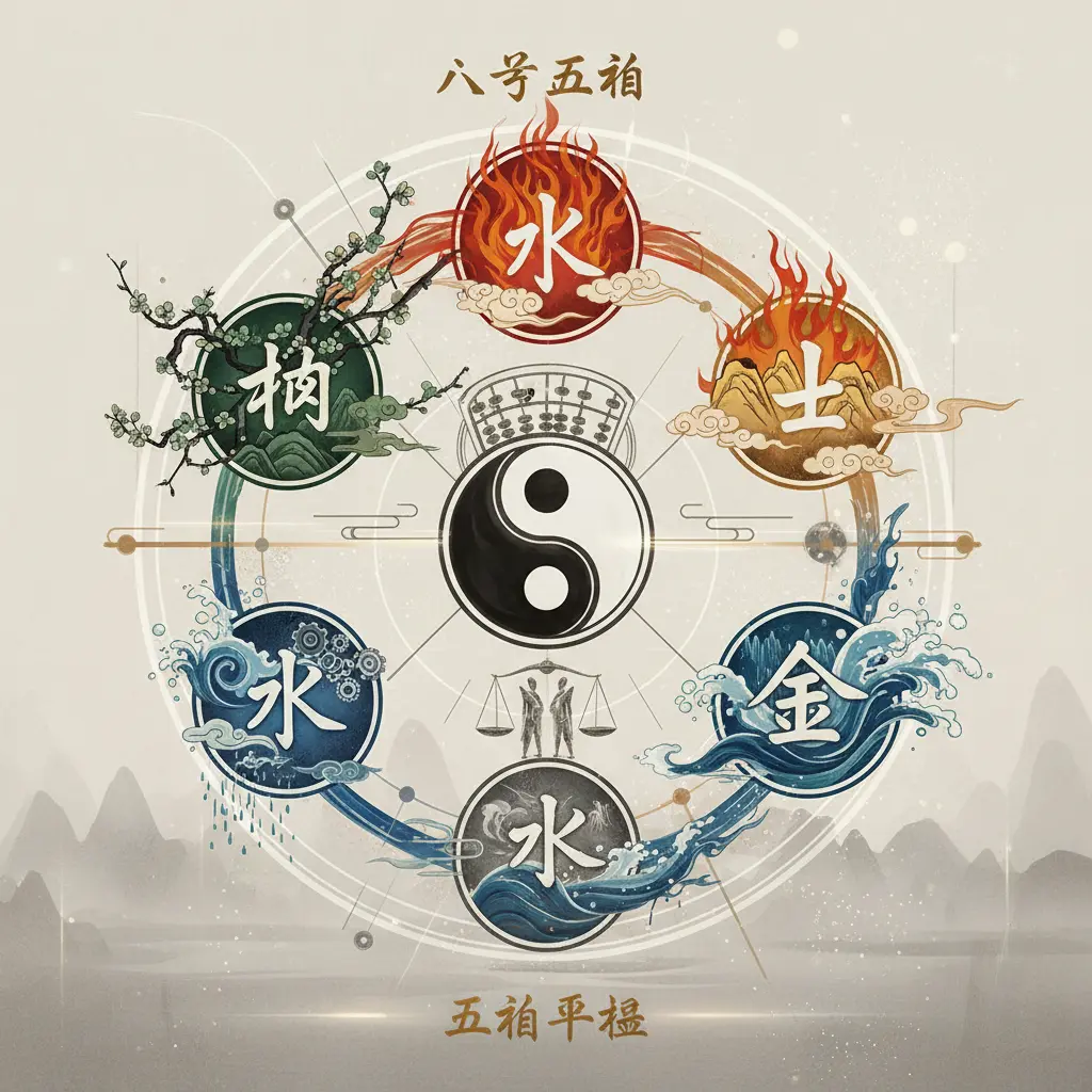 五行平衡 - 八字五行
