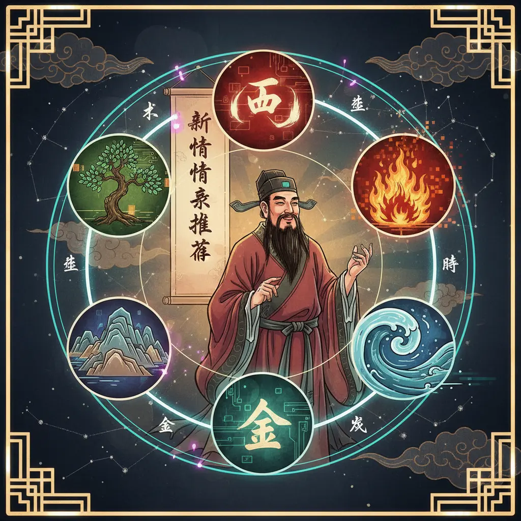 算命師傅推薦 - 五行
