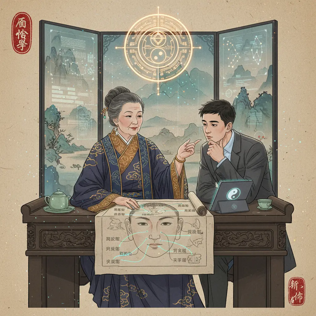 算命師 - 面相學