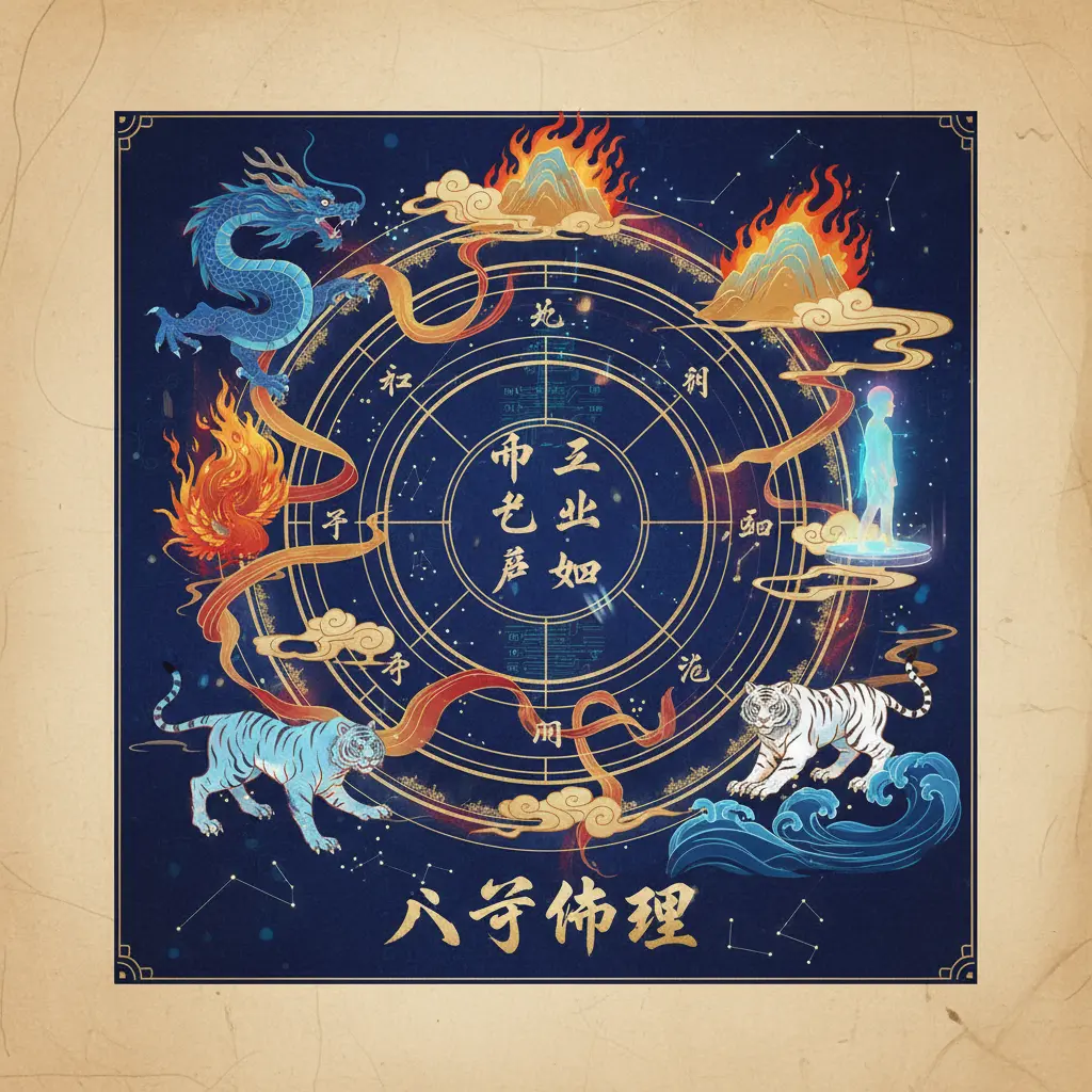 八字命理 - 八字命盤