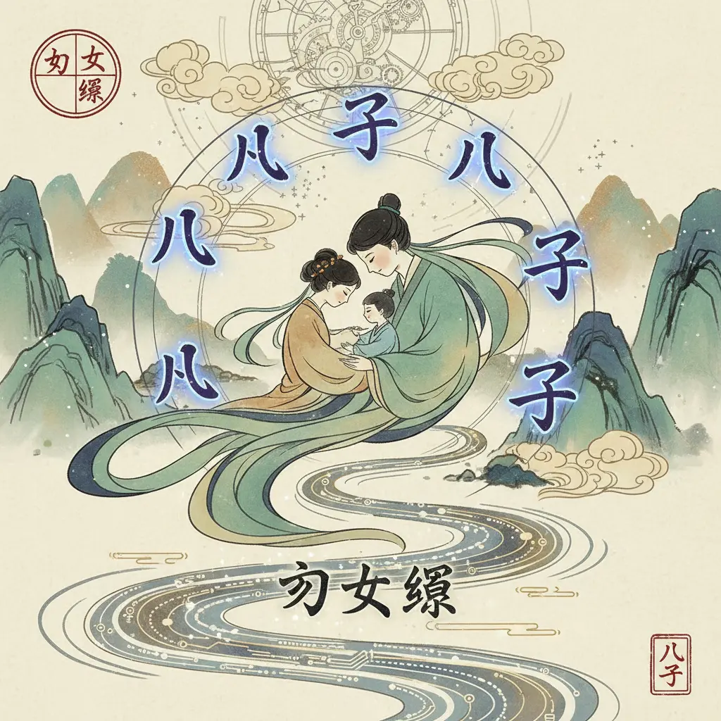 子女緣 - 八字