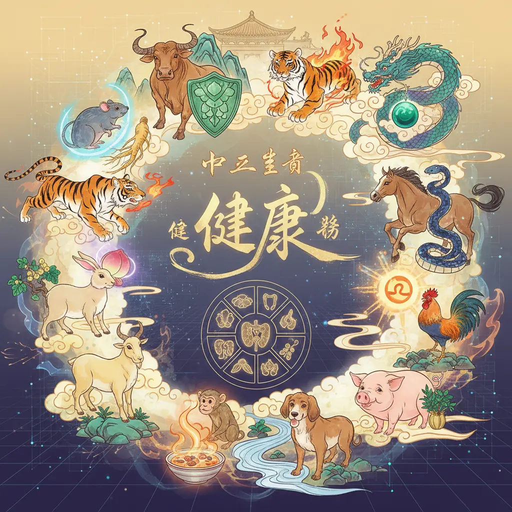 健康運勢 - 十二生肖