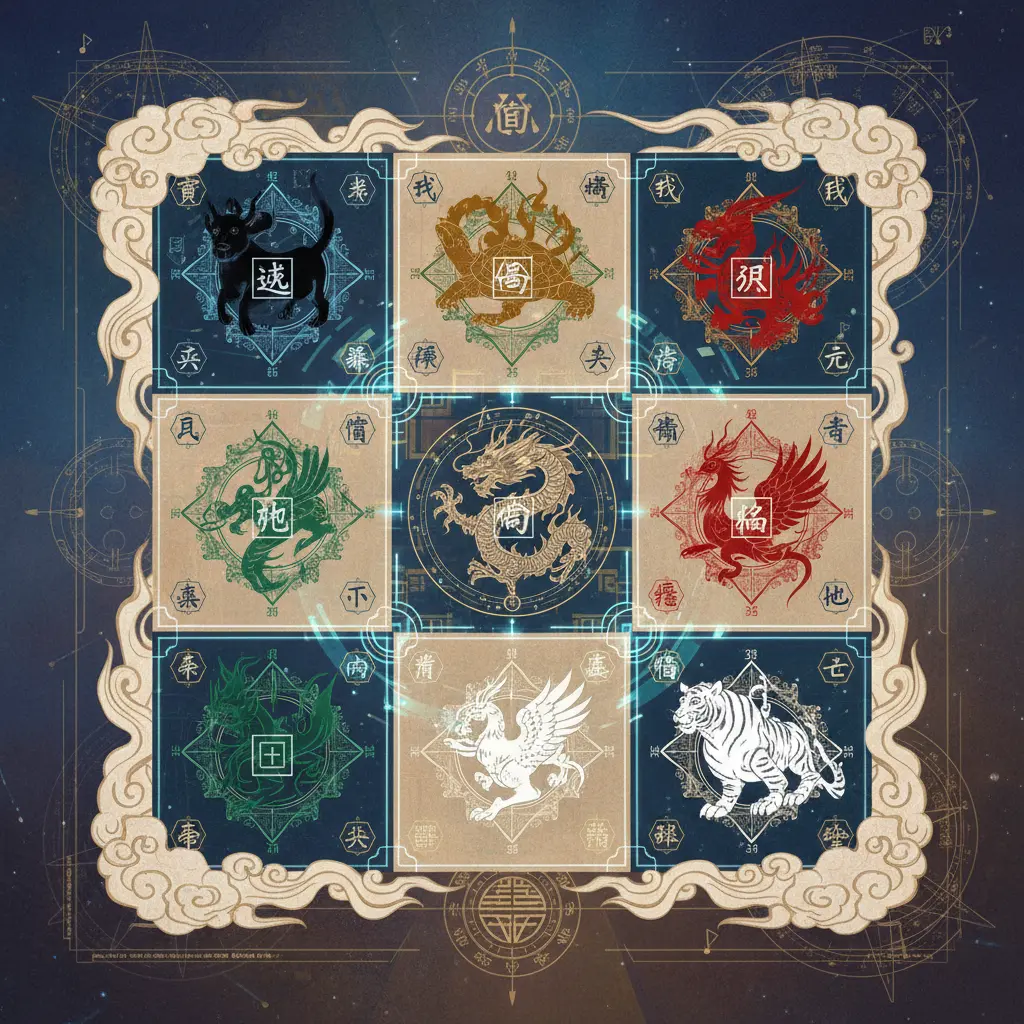 奇門遁甲 - 九宮