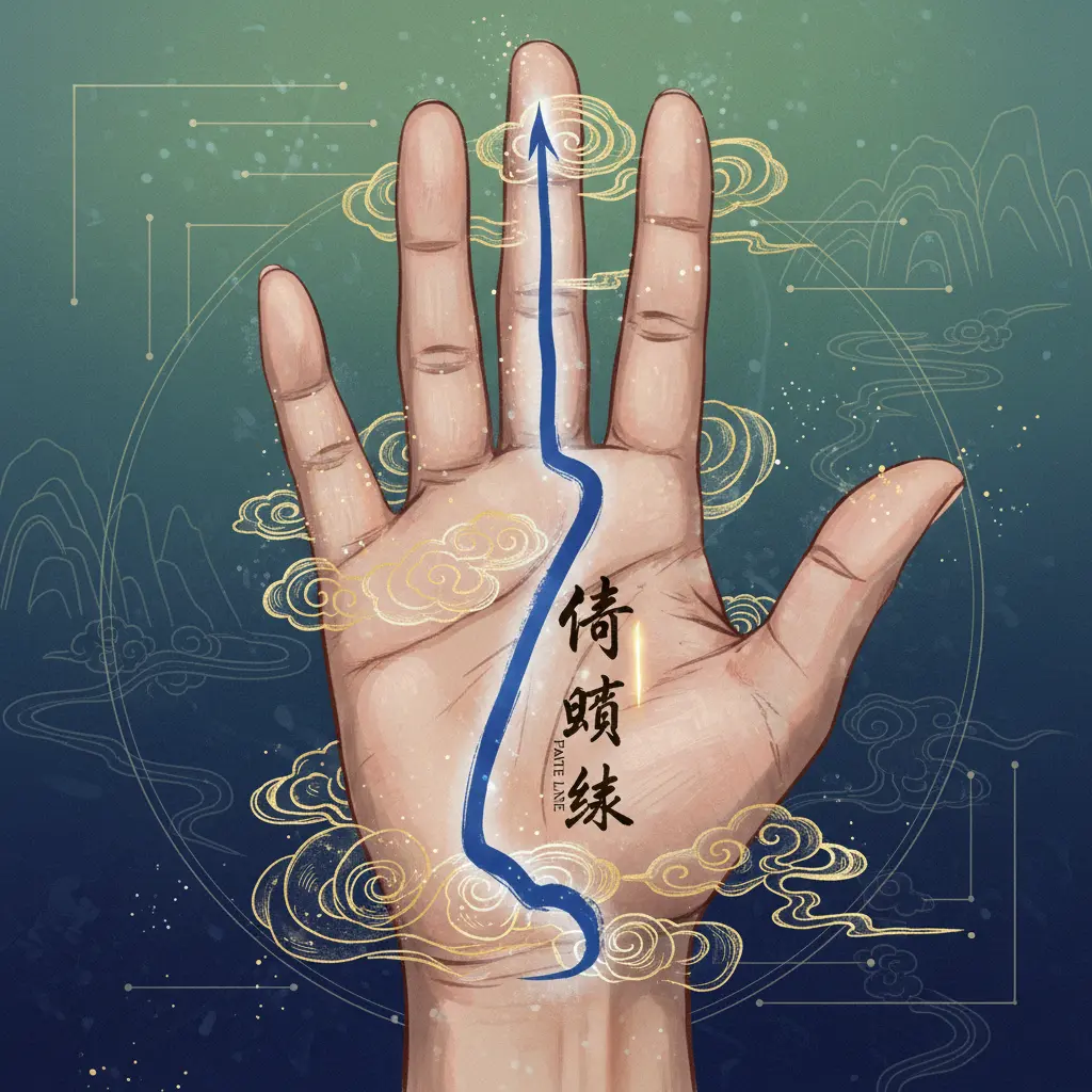 手相學 - 命運線