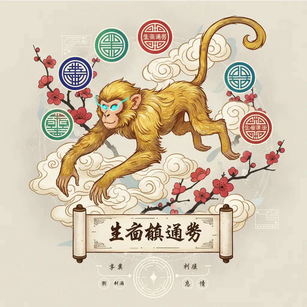 生肖運勢 - 生肖猴