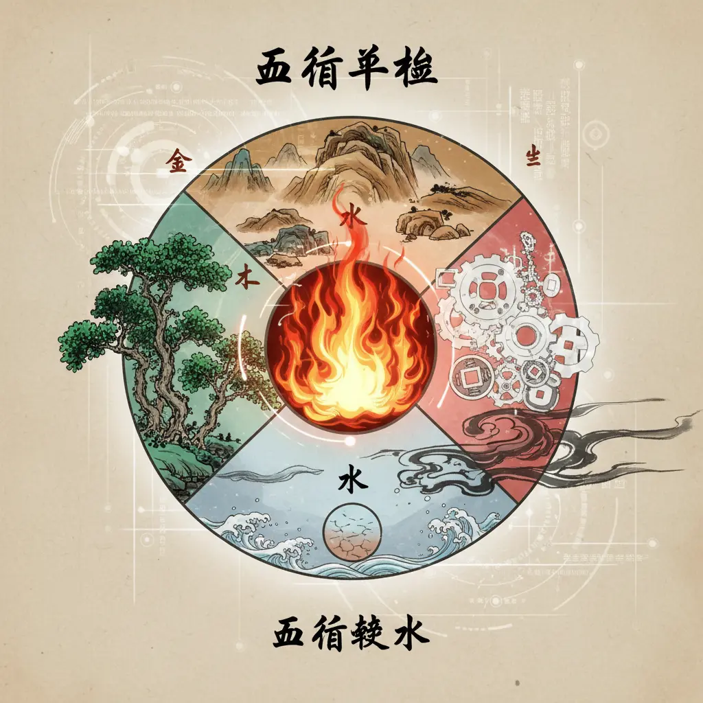五行平衡 - 五行缺水